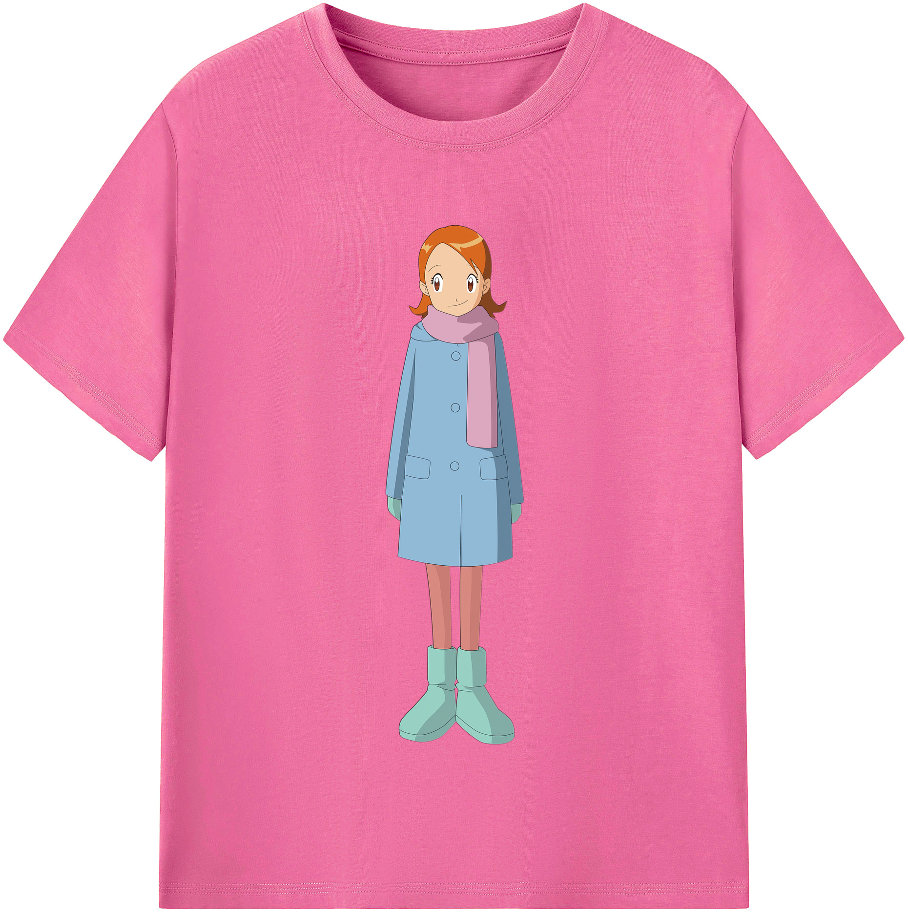 （画像用） Digimon デジタルモンスター/デジモン レディースカジュアルプリントTシャツ（綿100％）